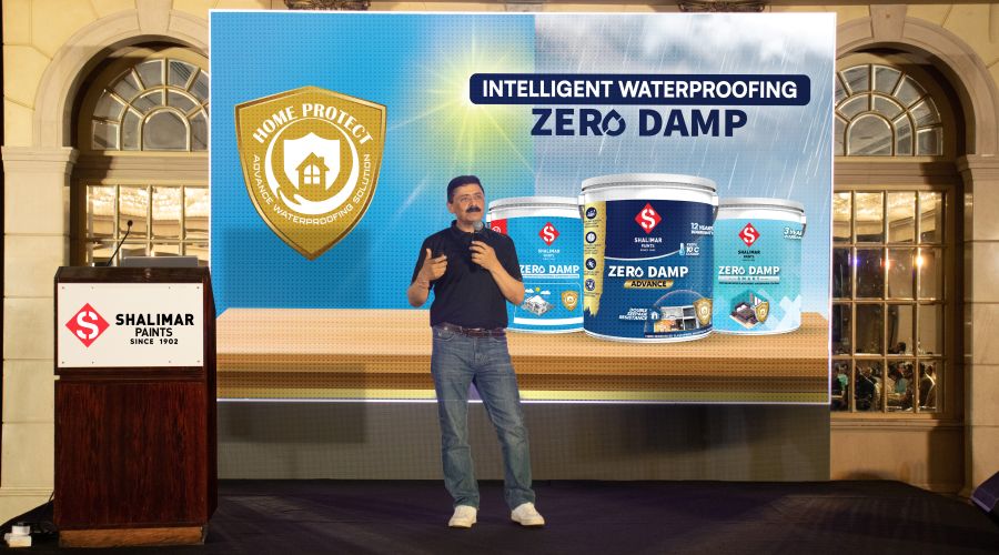 Shalimar Paints redefines Waterproofing Solutions by introducing Zero Damp Advance and Zero Damp Smart